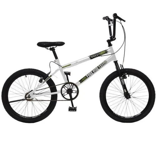 Bicicleta Infantil Aro 20 Colli Cross Extreme Freio V-Brake - Branco