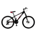 Bicicleta Aro 26 Shimano Freio A Disco Free Ride Aluminio Pro X Preto/vermelho