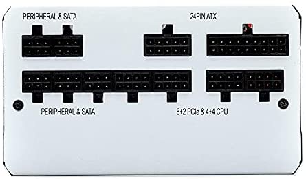 Fonte Corsair 750W 80 Plus Gold Modular PFC Ativo RM750x Branca - CP-9020187-WW