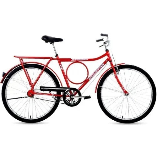 Bicicleta Aro 26 Houston Super Forte Fv Freio Varão Vermelho Sun Red