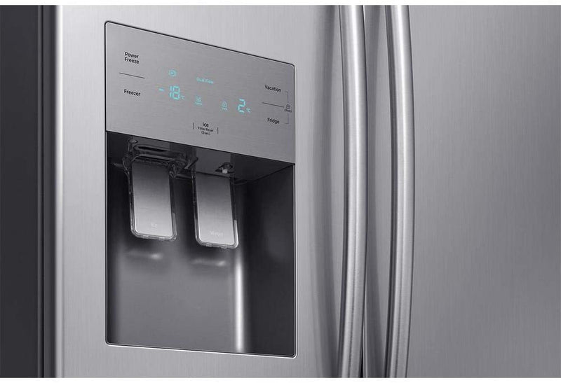 Geladeira/Refrigerador Samsung Side By Side Frost Free, 501L, 2 Portas, Inox 220V - RS50N3413S8