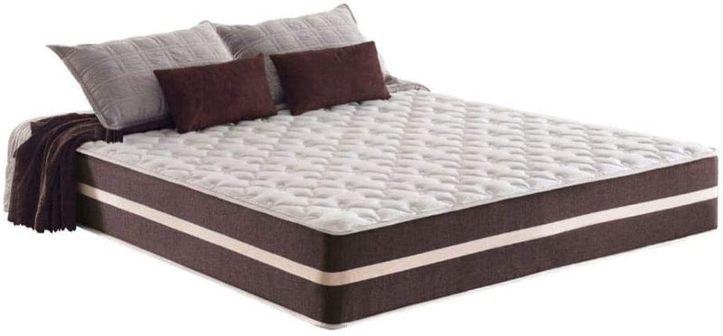 Cama Box Com Baú Casal + Colchão De Molas - Anjos - Classic Superlastic 138cm
