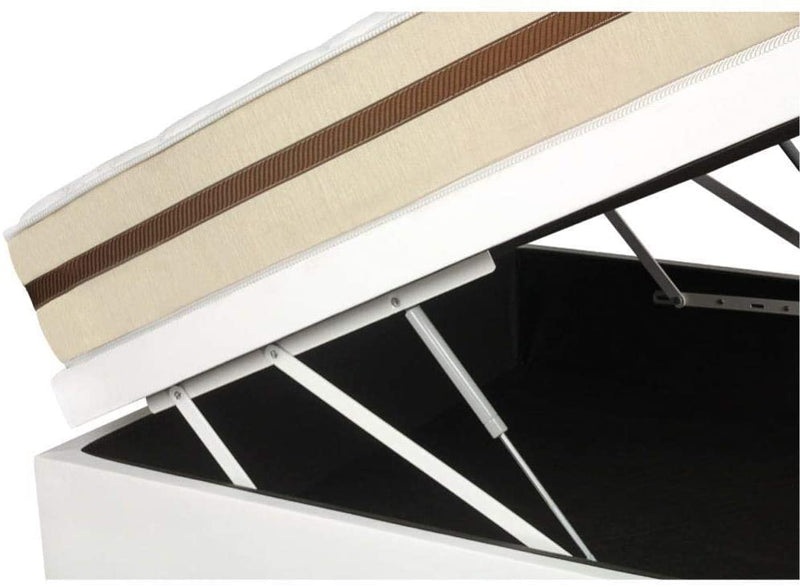 Cama Box Com Baú Casal + Colchão De Molas Ensacadas - Anjos - Classic 22x188x138cm