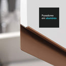 Cozinha Completa Madesa Reims Xa250003 com Armário e Balcão - Branco