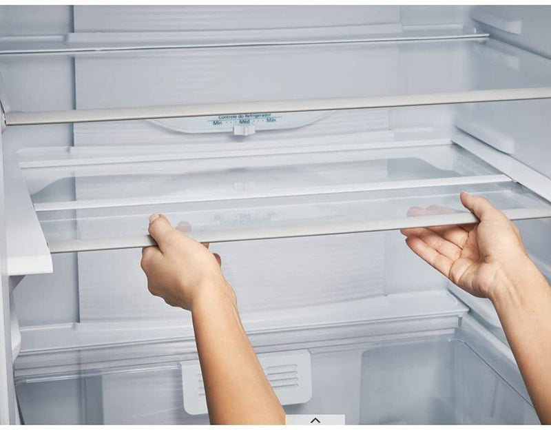 Geladeira Panasonic Frost Free 425L A+++ Black Glass - NR-BB53GV3B