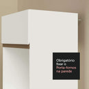 Cozinha Completa Madesa Reims 250004 com Armário e Balcão - Branco