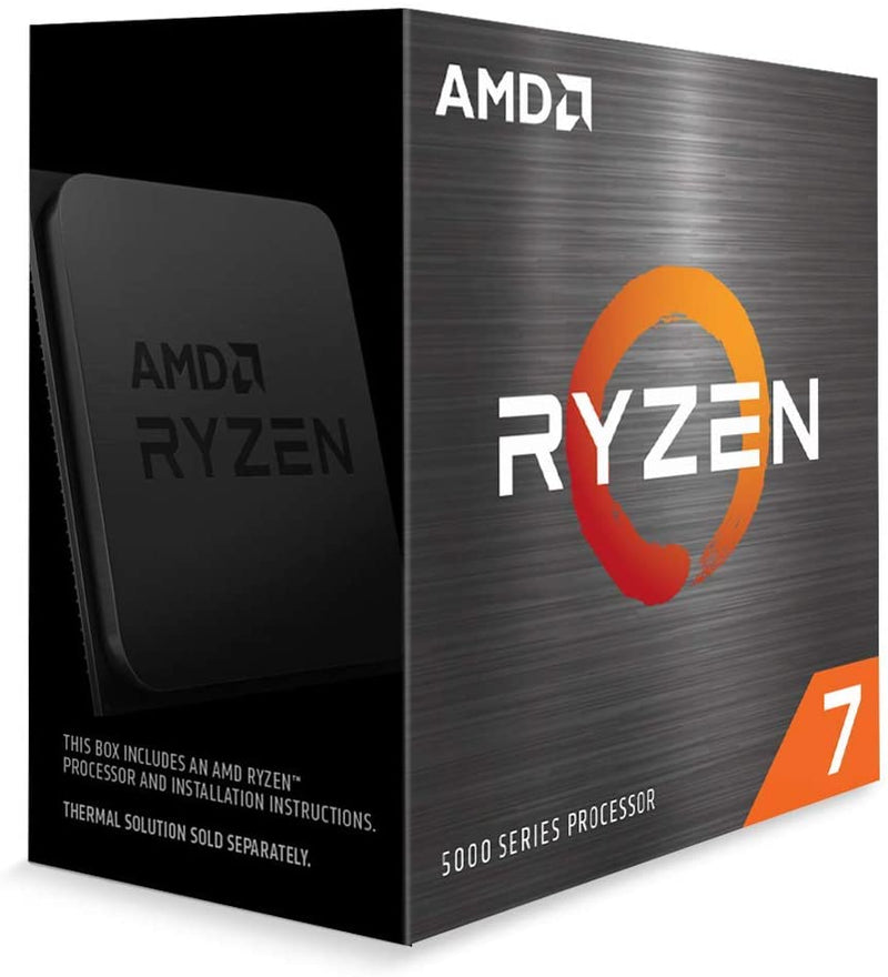 Processador AMD Ryzen 7 5800X, Cache 36MB, 3.8GHz (4.7GHz Max Turbo), AM4