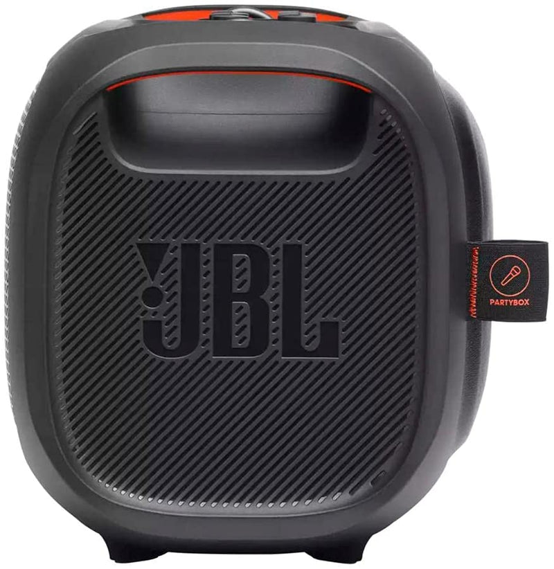 Caixa de Som Portátil Bluetooth JBL PartyBox On-The-Go, Com Microfone Sem Fio e Efeitos de Luzes - JBLPARTYBOXGOBBR2