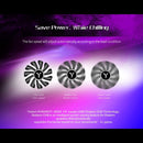 Placa de vídeo,Placa gráfica para jogos RX6600XT-8G D6 PA com memória 8G / 128bit / GDDR6 3 ventiladores de tamanho grande Placa traseira de metal luz respiratória