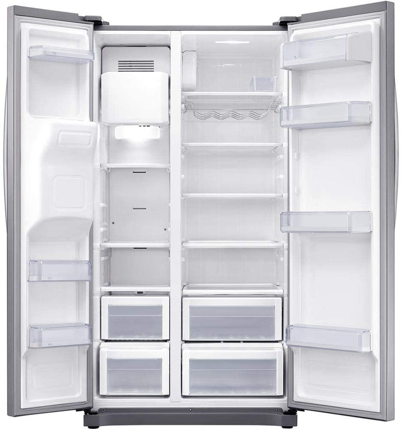 Geladeira/Refrigerador Samsung Side By Side Frost Free, 501L, 2 Portas, Inox 220V - RS50N3413S8