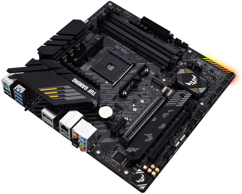 Placa Mãe Asus TUF GAMING B550M-PLUS AMD AM4 DDR4 mATX