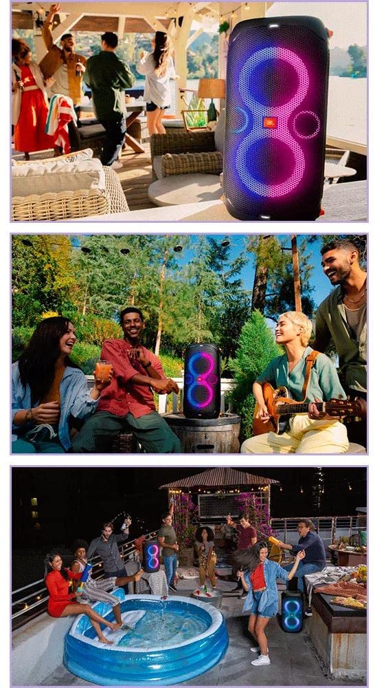 Caixa de Som Bluetooth JBL PartyBox 110 160W - JBLPARTYBOX110BR