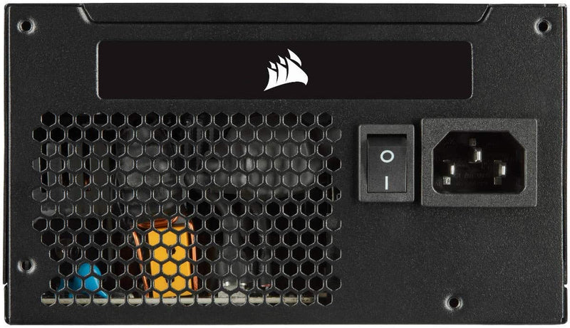 Corsair FONTE ATX 600W - VS600-80 PLUS WHITE - COM CABO DE FORCA - CP-9020224-BR, PRETO