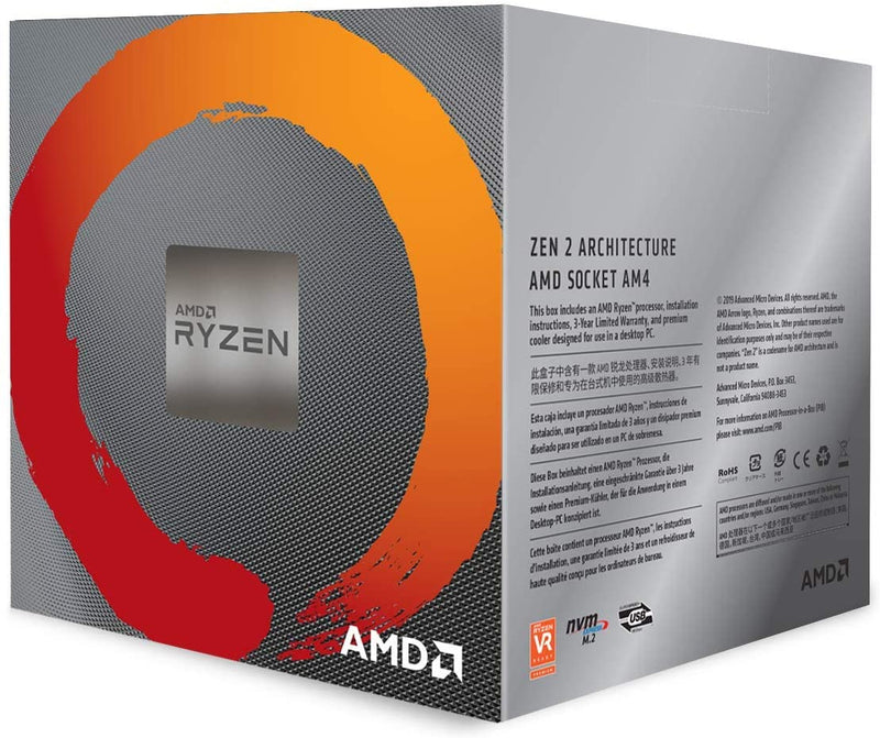 Processador AMD Ryzen 7 3700X Box (AM4 / 8 Cores / 16 Threads / 3.6GHz / 36MB Cache/Cooler Wraith Prism RGB) - *S/Video Integrado*