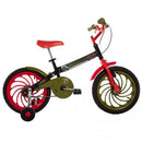 Bicicleta Infantil Aro 16 Caloi Power Rex Freio Cantilever em Aço