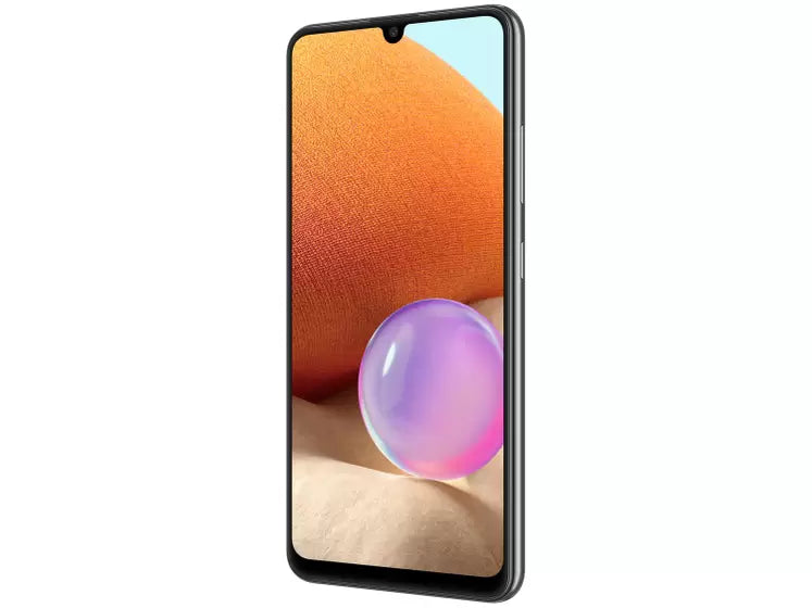 Smartphone Samsung Galaxy A32 128GB Preto 4G - 4GB RAM Tela 6,4” Câm. Quádrupla + Selfie 20MP
