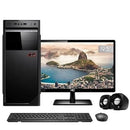 Computador Completo PC CPU Monitor 19.5" HDMI Intel Core i3 6GB HD 500GB com teclado e mouse Desktop Wifi CorPC