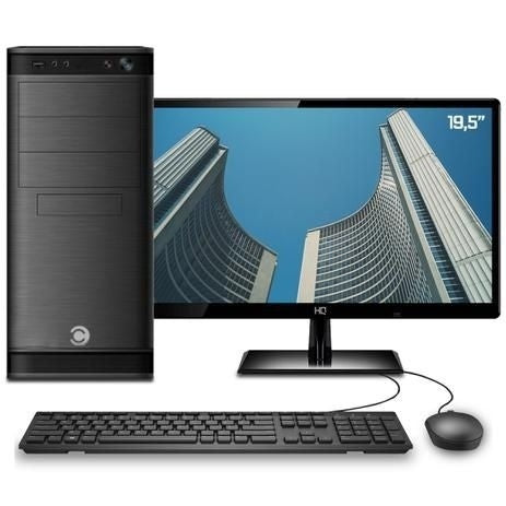 Computador PC CPU Completo Intel Core i7 8GB 2TB Monitor 19.5"