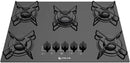 Cooktop à Gás 5 Bocas Atlas Agile Preto com Mega Chama
