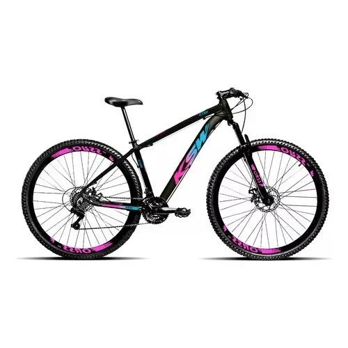 Bicicleta Aro 29 Masculina Ksw Aluminio 21 Marchas Mtb Mcz1