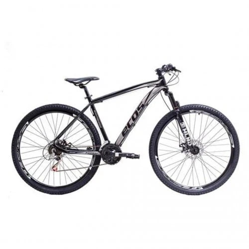 Bicicleta Aro 29 Ecos Touareg 21V Câmbios Index Freio A Disco Preto/Cinza