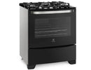 Fogão De Piso Electrolux 76GS 5 Bocas Preto
