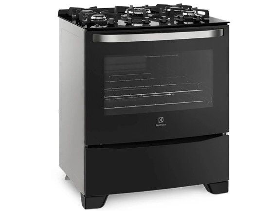 Fogão De Piso Electrolux 76GS 5 Bocas Preto