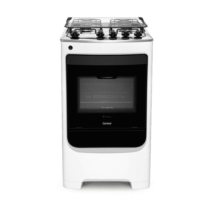 Fogão Piso Consul 4 Bocas CFO4N Branco Bivolt