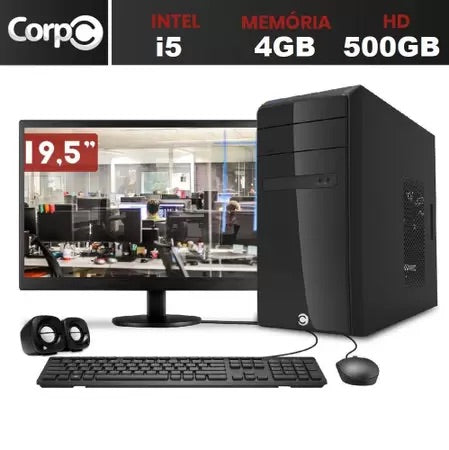 Computador Desktop Intel Core I5 4gb HD 500gb