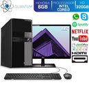 Computador Desktop Completo Quantum Intel Core i3 6GB HD 500GB Monitor 19.5" HDMI LED com mouse e teclado