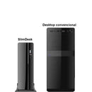 Computador Desktop Completo com Monitor 19.5" HDMI Intel Core i3 4GB HD 500GB Wifi com mouse e teclado EasyPC SlimDesk