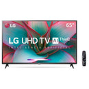 Smart TV 65" LG 65UN7310 4K UHD 3HDMI 2 USB Wi-Fi Inteligência Artificial Thinq Ai Google Assistente