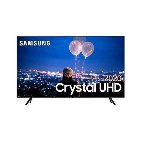 Smart TV 65" Samsung 65TU8000 Ultra HD 4k 3 HDMI 2 USB Wi-Fi Processador Crystal UHD