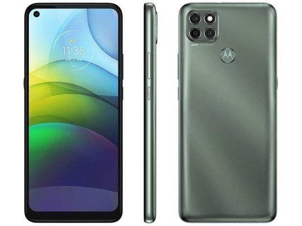 Smartphone Motorola G9 Power 128GB 4G Wi-Fi Tela 6.8'' Dual Chip 4GB RAM Câmera Tripla + Selfie 16MP - Verde Pacífico