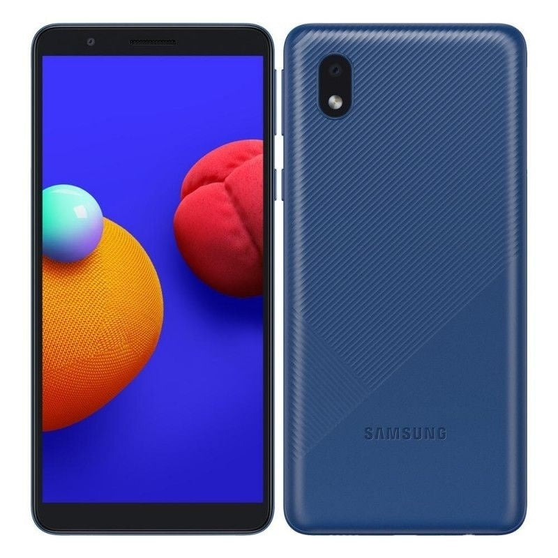 Smartphone Samsung Galaxy A01 Core 32GB 4G Wi-Fi Tela 5.3'' Dual Chip 2GB RAM Câmera 8MP + Selfie 5MP - Azul