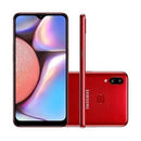 Smartphone Samsung Galaxy A10s 32GB 4G Wi-Fi Tela 6.2'' Dual Chip 2GB RAM Câmera Dupla + Selfie 8MP - Vermelho