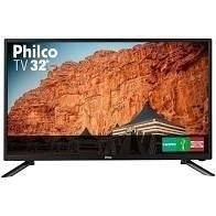 TV LED 32" Philco Ptv32f10d HD com Receptor de Sinal de Tv Digital Integrado 2 HDMI 1 USB